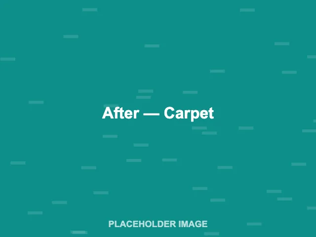 Carpet after cleaning