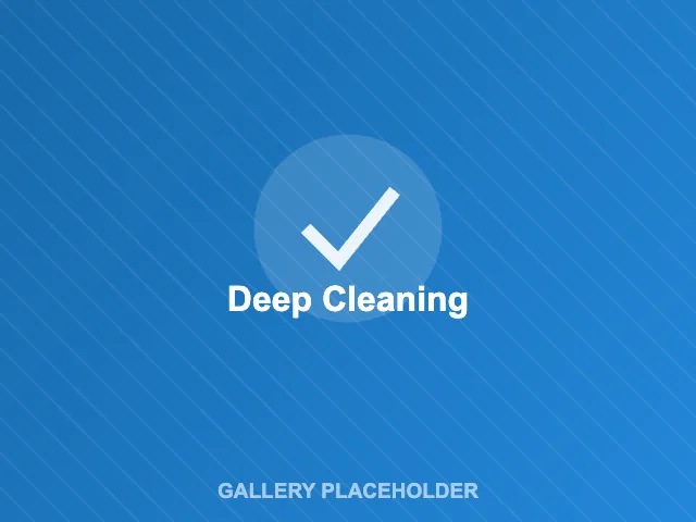 Deep cleaning project in East London